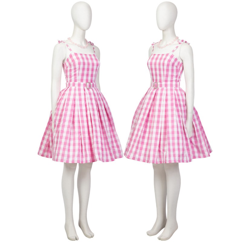 2023 Doll Film Babi Halloween Costume Margot Robbie Cosplay Suit Pink Skirt