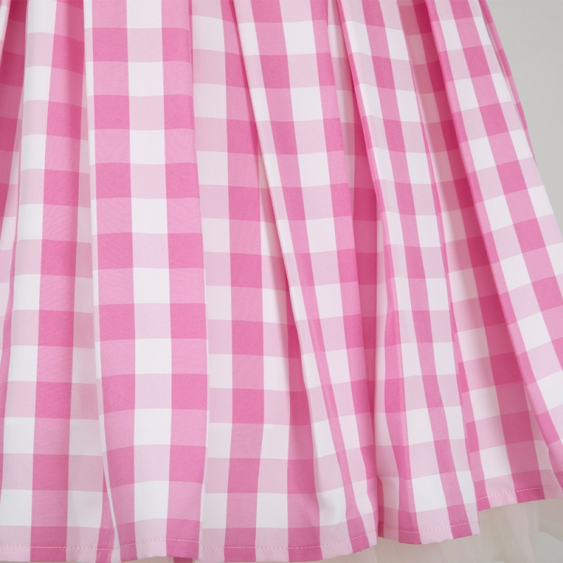 2023 Doll Film Babi Halloween Costume Margot Robbie Cosplay Suit Pink Skirt