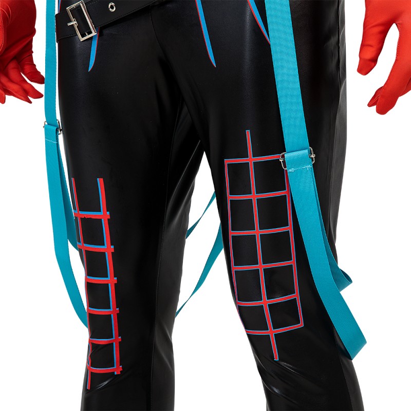 Spider-Punk Hobart Brown Cosplay Costume Dexule Spider-Man Across the Spider-Verse Suit