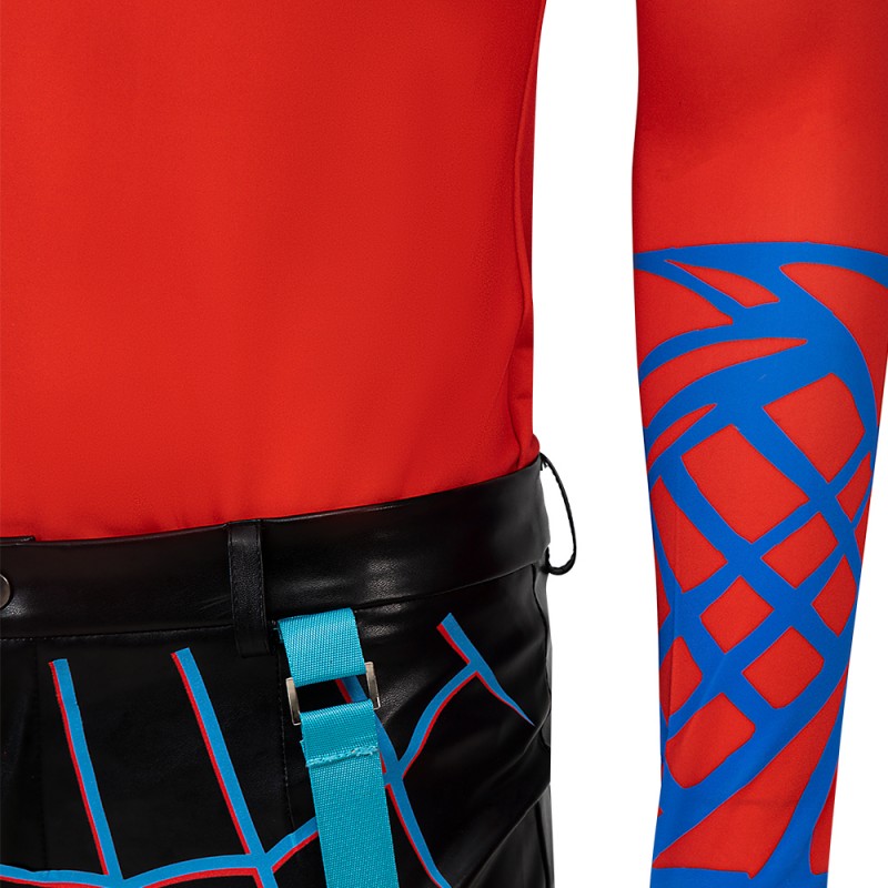 Spider-Punk Hobart Brown Cosplay Costume Dexule Spider-Man Across the Spider-Verse Suit