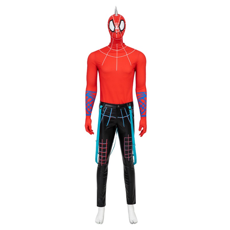 Spider-Punk Hobart Brown Cosplay Costume Dexule Spider-Man Across the Spider-Verse Suit
