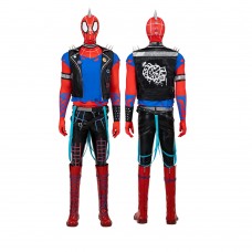 Spider-Punk Hobart Brown Cosplay Costume Dexule Spider-Man Across the Spider-Verse Suit