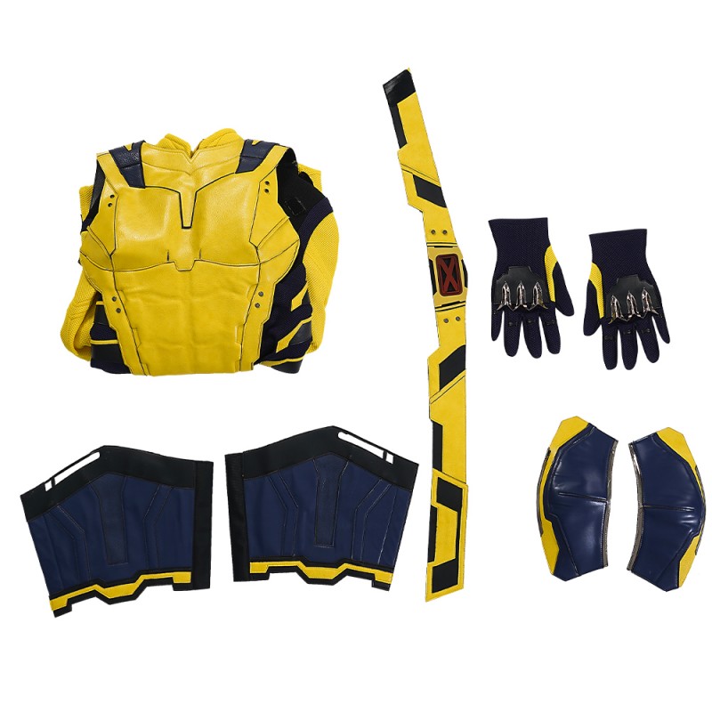 Wolverine Costume Deadpool 3 Hugh Jackman Halloween Cosplay Costumes