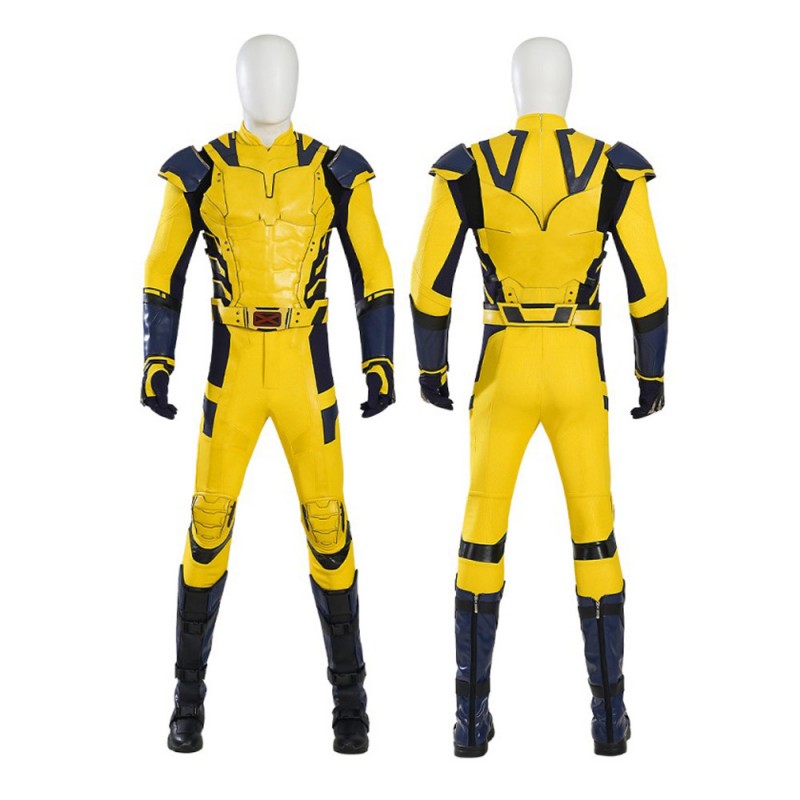 Wolverine Costume Deadpool 3 Hugh Jackman Halloween Cosplay Costumes