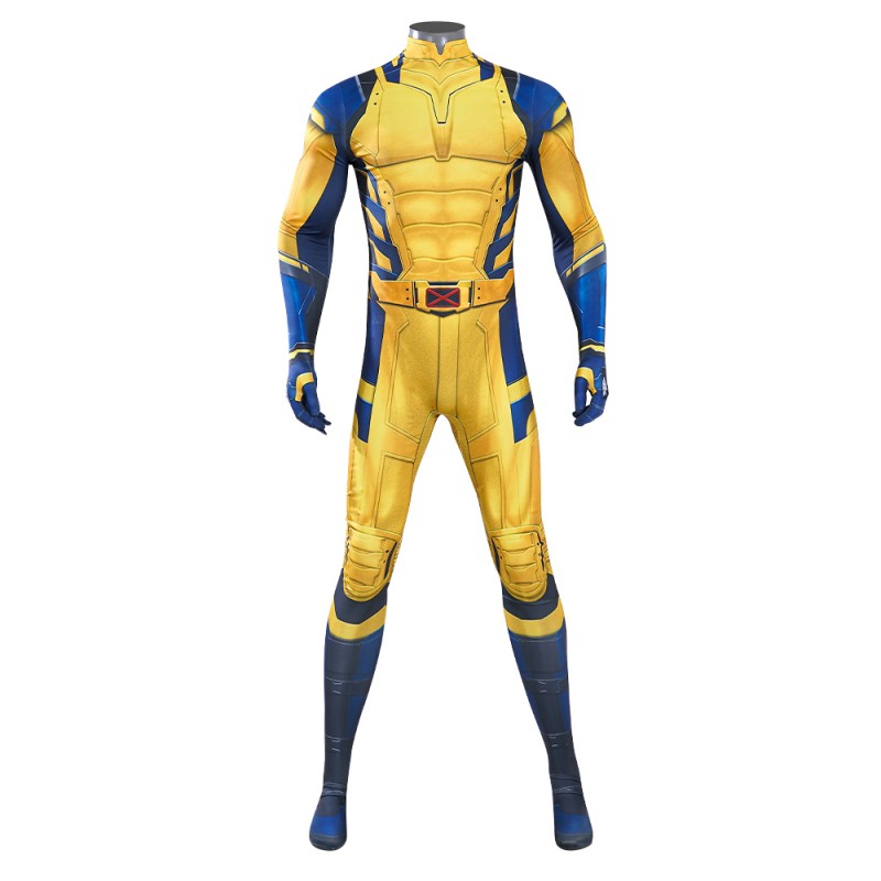 Wolverine Jumpsuit Logan Yellow Suit Deadpool 3 Hugh Jackman Cosplay Costumes