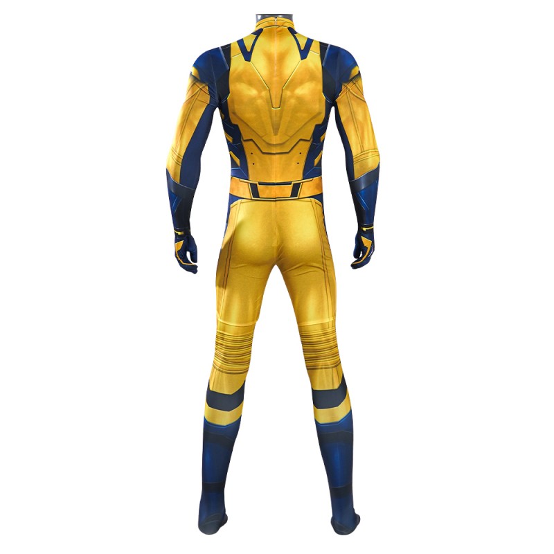 Wolverine Jumpsuit Logan Yellow Suit Deadpool 3 Hugh Jackman Cosplay Costumes