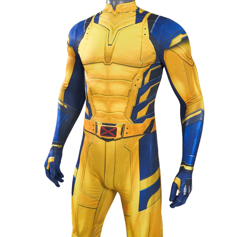 Wolverine Jumpsuit Logan Yellow Suit Deadpool 3 Hugh Jackman Cosplay Costumes
