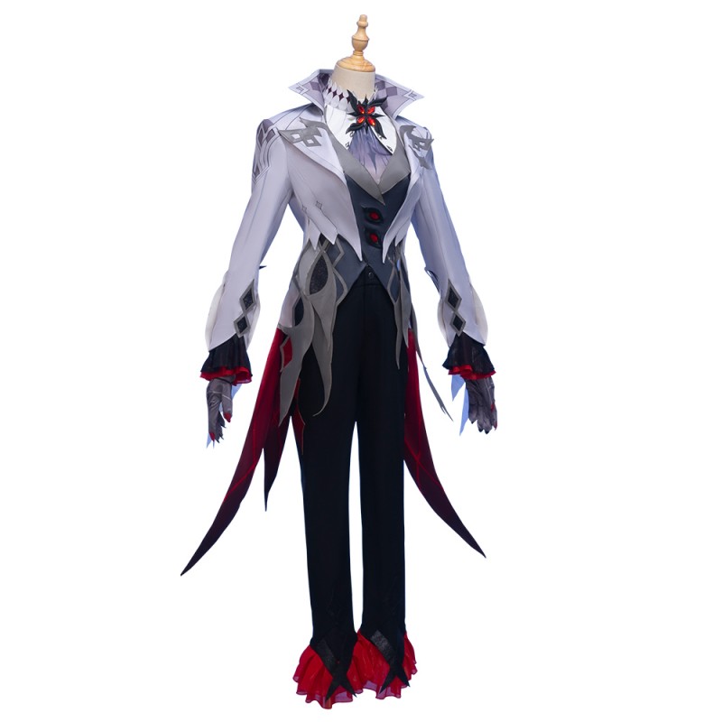 Arlecchino Costume Genshin Impact Female Cosplay Suit