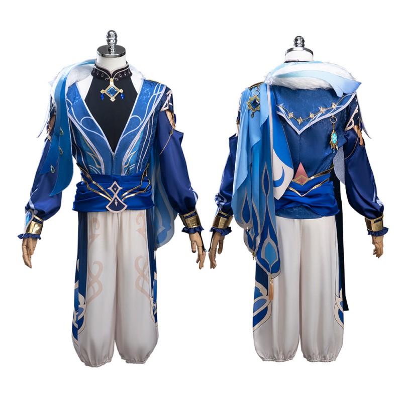 Kaeya Halloween Costume Genshin Impact Male Cosplay Outfit