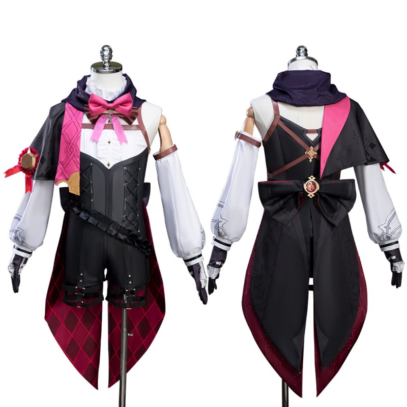Lyney Halloween Costume Genshin Impact Cosplay Suit