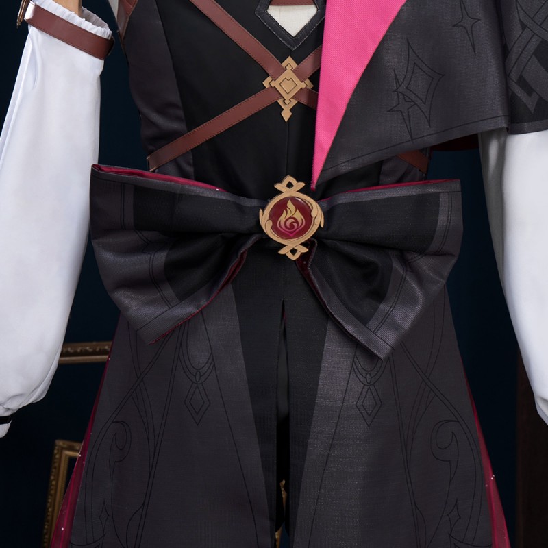 Lyney Halloween Costume Genshin Impact Cosplay Suit