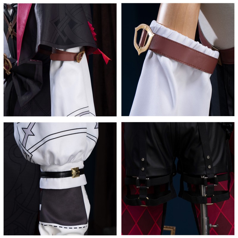 Lyney Halloween Costume Genshin Impact Cosplay Suit