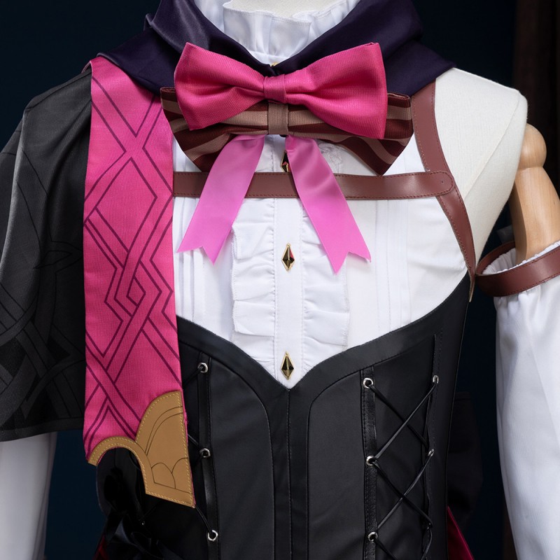 Lyney Halloween Costume Genshin Impact Cosplay Suit