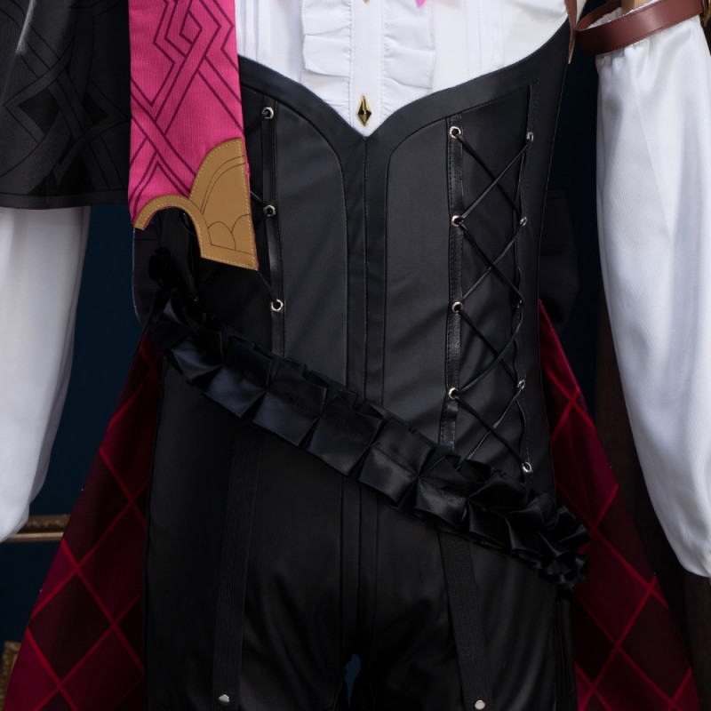 Lyney Halloween Costume Genshin Impact Cosplay Suit