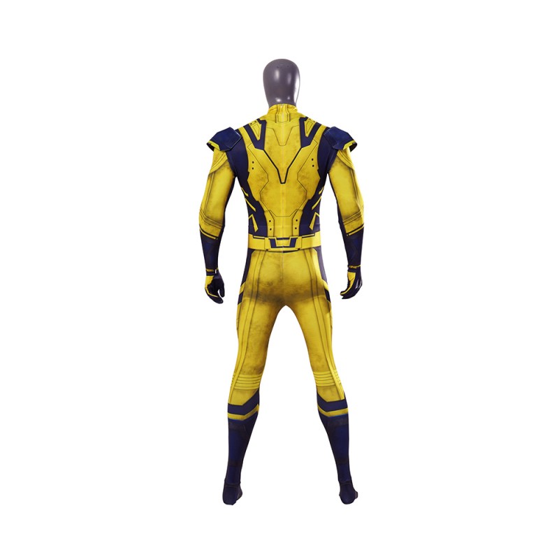 Wolverine Jumpsuit Deadpool 3 Cosplay Costume Logan Howlett Halloween Suit