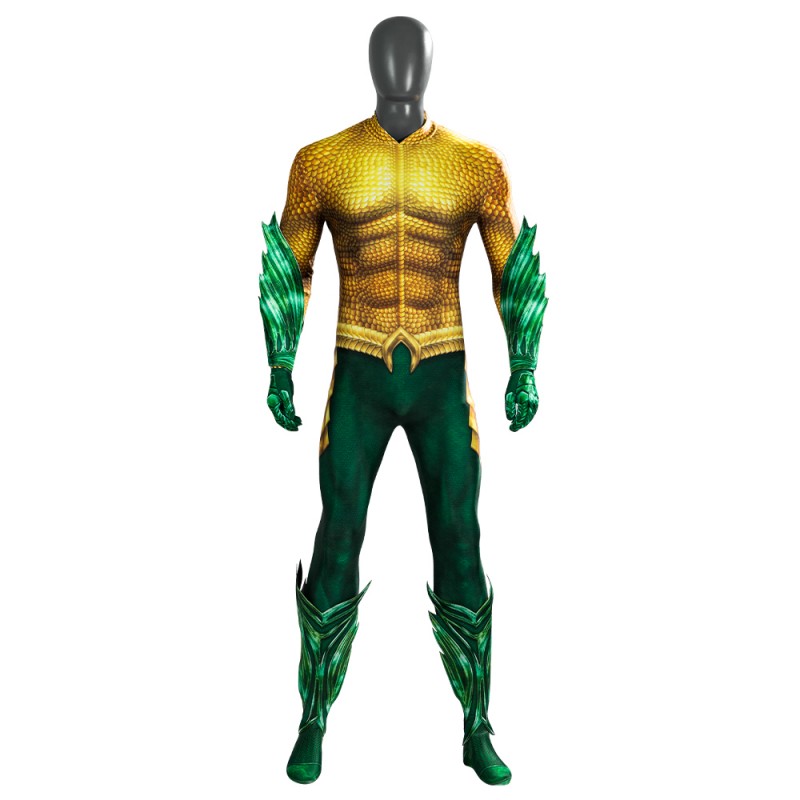 The Sea King Jumpsuit Curry Gold Battlesuit Halloween Cosplay Costumes