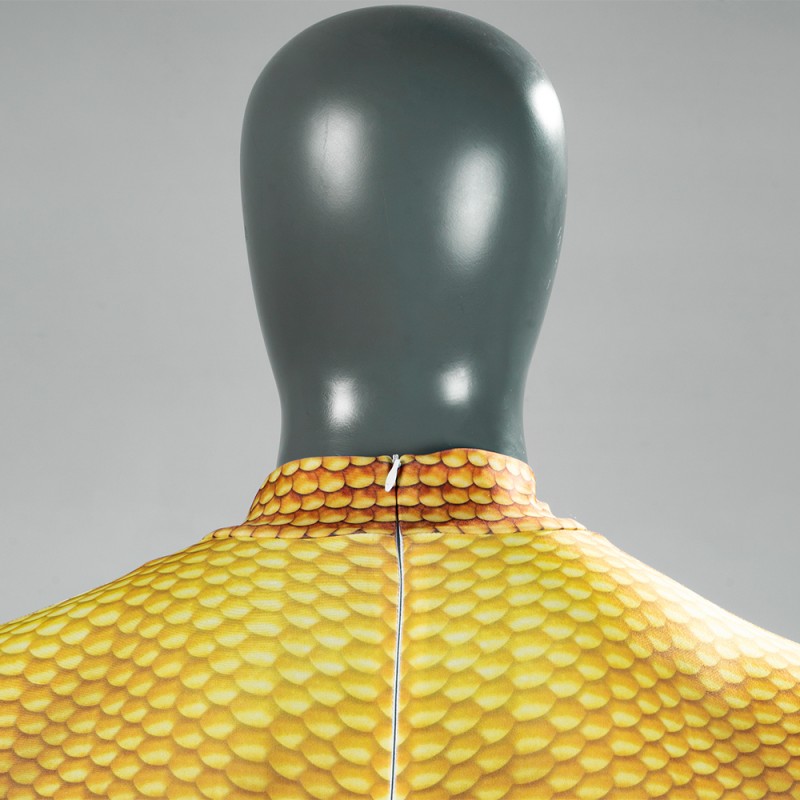 The Sea King Jumpsuit Curry Gold Battlesuit Halloween Cosplay Costumes