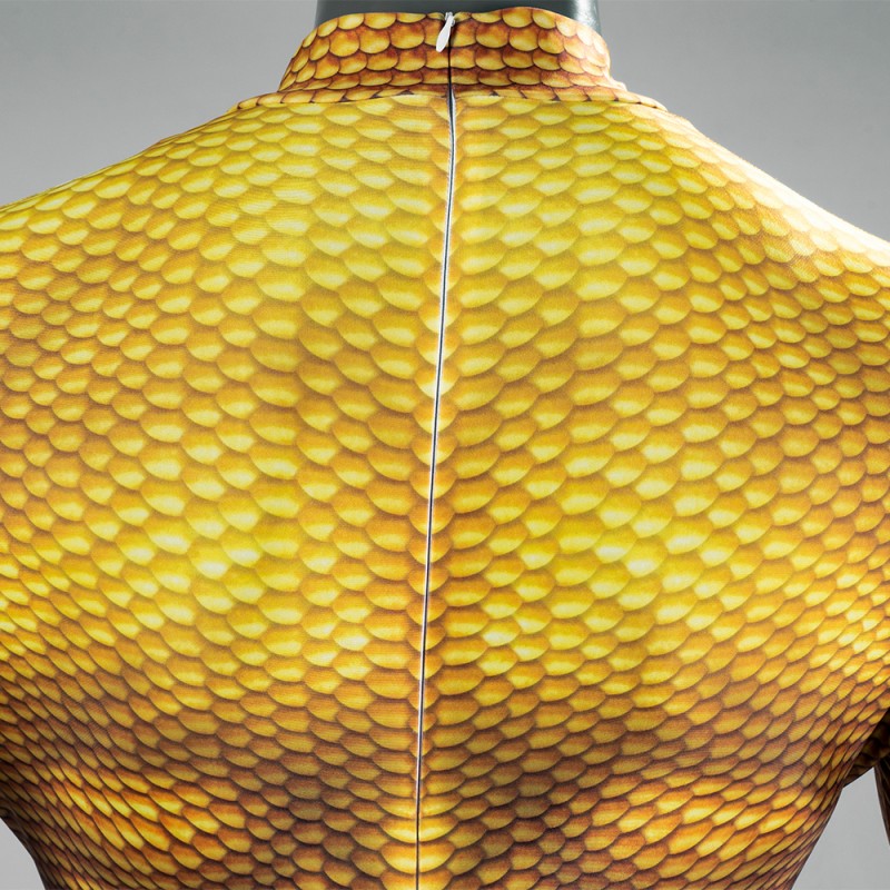 The Sea King Jumpsuit Curry Gold Battlesuit Halloween Cosplay Costumes