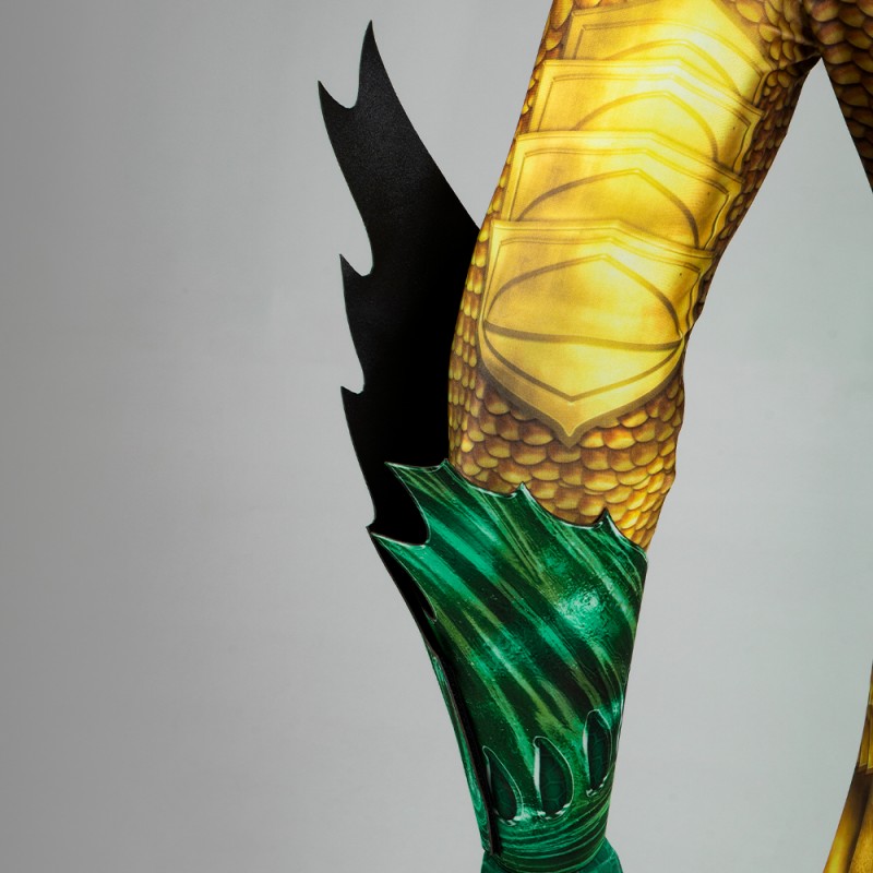 The Sea King Jumpsuit Curry Gold Battlesuit Halloween Cosplay Costumes