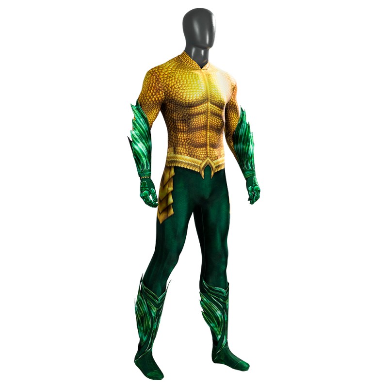 The Sea King Jumpsuit Curry Gold Battlesuit Halloween Cosplay Costumes