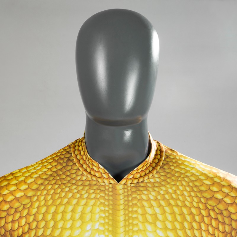 The Sea King Jumpsuit Curry Gold Battlesuit Halloween Cosplay Costumes