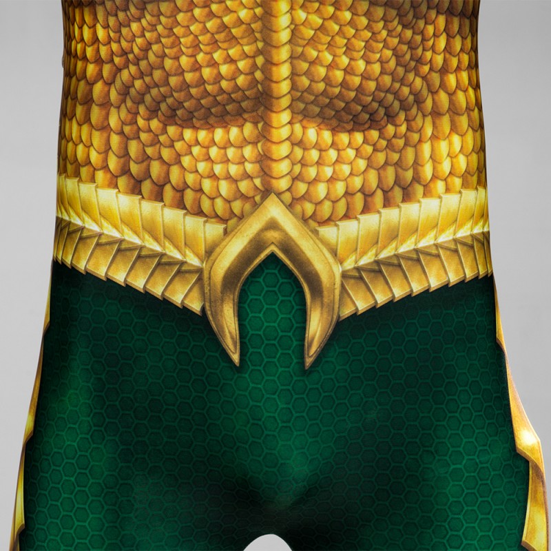 The Sea King Jumpsuit Curry Gold Battlesuit Halloween Cosplay Costumes