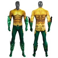 The Sea King Jumpsuit Curry Gold Battlesuit Halloween Cosplay Costumes