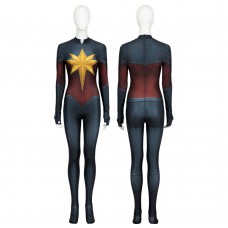 Captain Marvel 2 Jumpsuit The Marvels Carol Danvers Halloween Cosplay Costumes