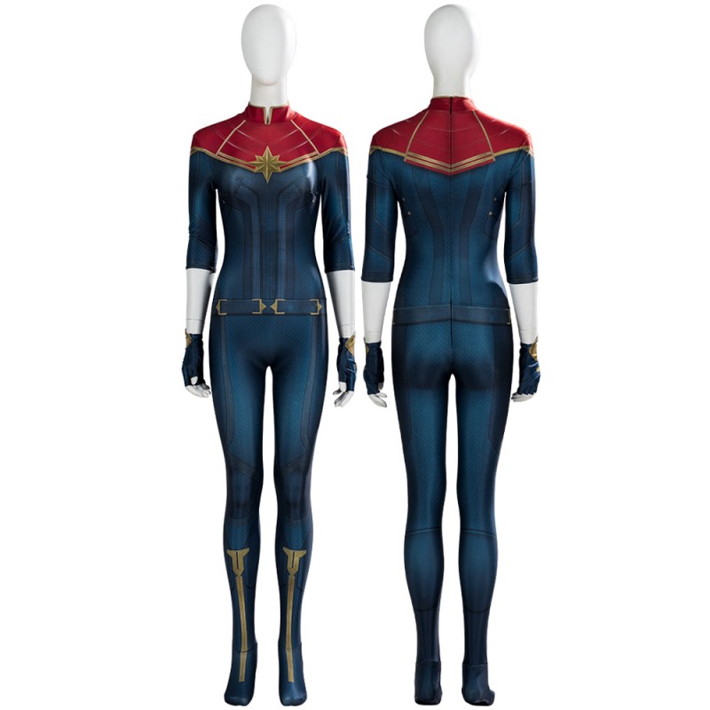 2023 Captain Marvel 2 Cosplay Costume Carol Danvers Jumpsuit