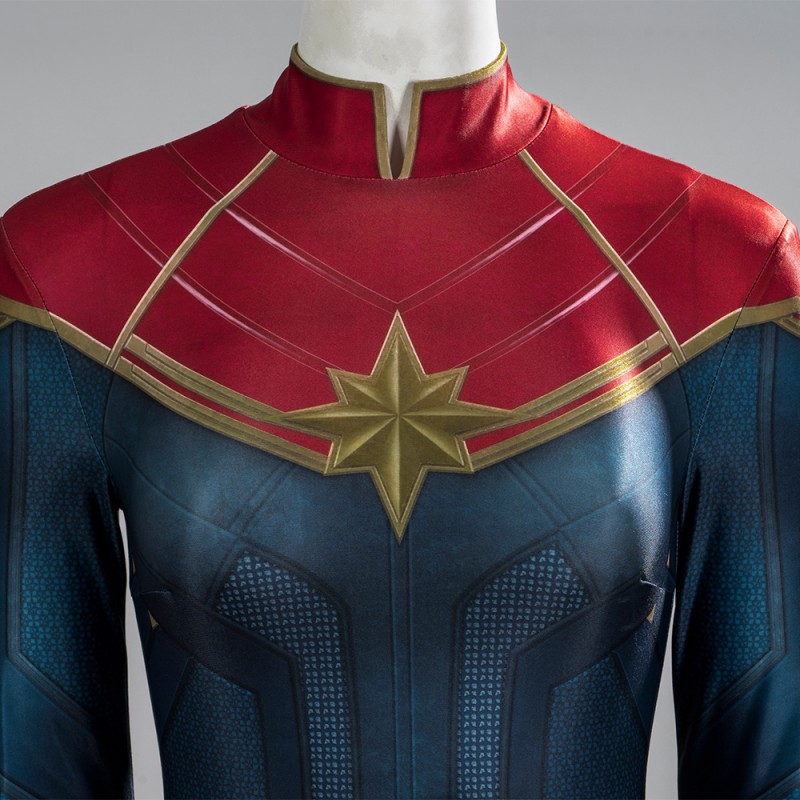 2023 Captain Marvel 2 Cosplay Costume Carol Danvers Jumpsuit