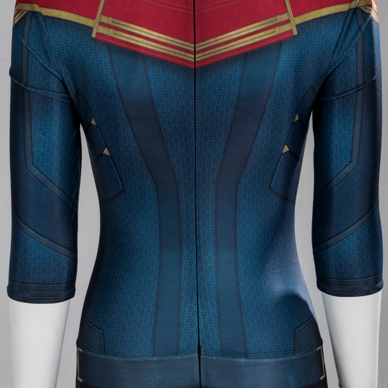 2023 Captain Marvel 2 Cosplay Costume Carol Danvers Jumpsuit