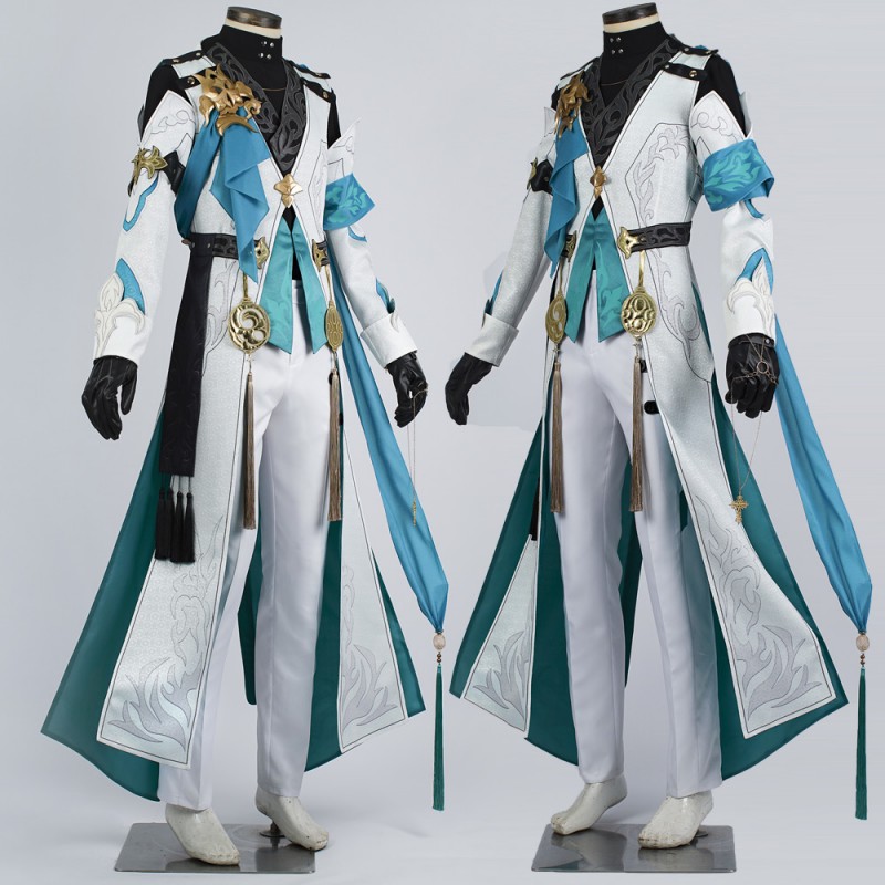 Luocha Male Suit Honkai Star Rail Cosplay Costume Halloween Gift