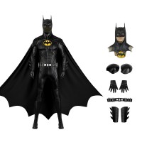 Michael Keaton Costumes Bat Bruce Wayne Cosplay Suit Movie TF Halloween Outfits