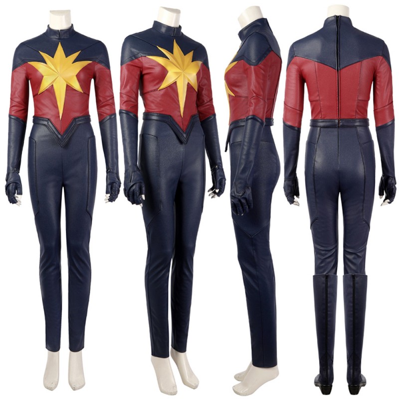 2023 Marvel Captain Halloween Costume Carol Danvers Cosplay Suit