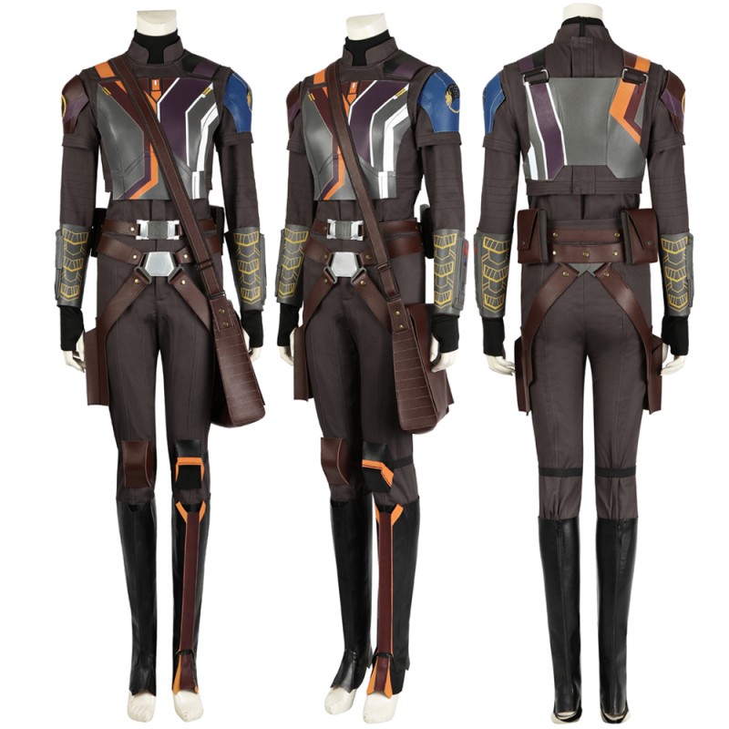 Ahsoka Sabine Wren Halloween Costumes 2023 Star Wars Cosplay Suit