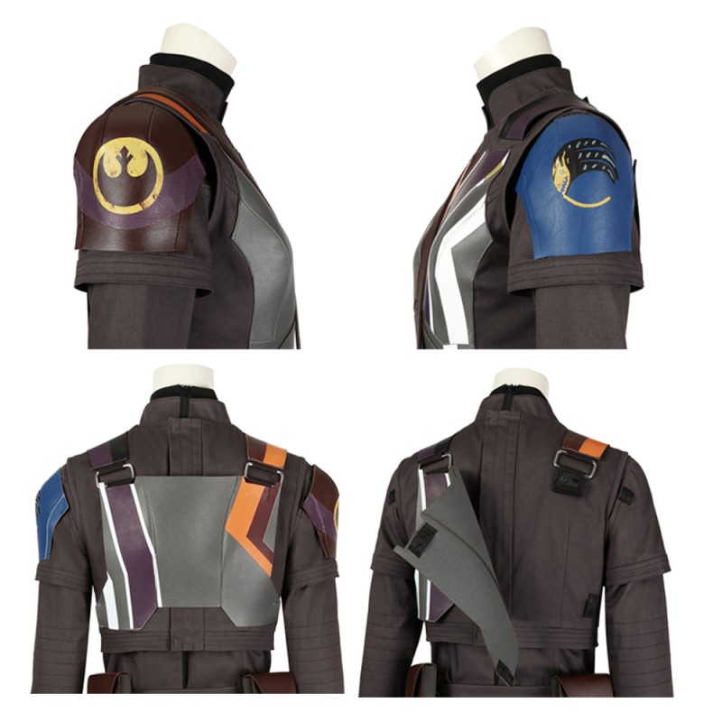 Ahsoka Sabine Wren Halloween Costumes 2023 Star Wars Cosplay Suit