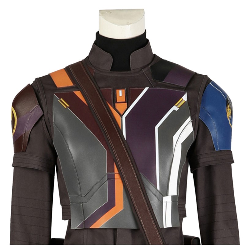 Ahsoka Sabine Wren Halloween Costumes 2023 Star Wars Cosplay Suit