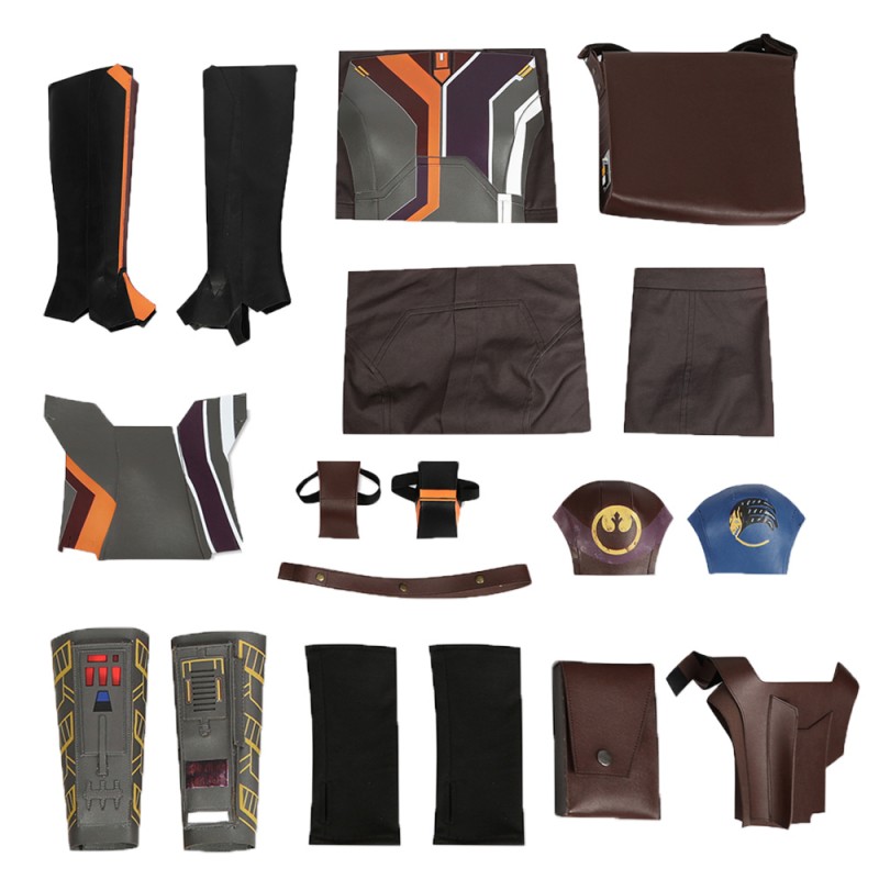 Ahsoka Sabine Wren Halloween Costumes 2023 Star Wars Cosplay Suit