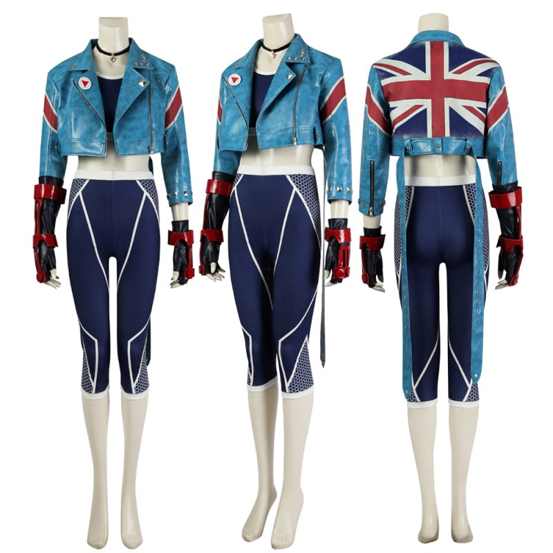 Street Fighter 6 Cammy Costume Game Street Fighter VI Cosplay Suit Halloween Gift For Women
