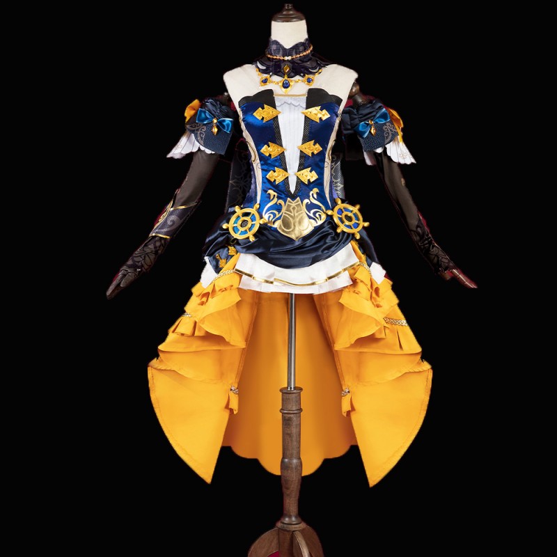 Navia Costume Game Genshin Impact Cosplay Suit For Halloween Party