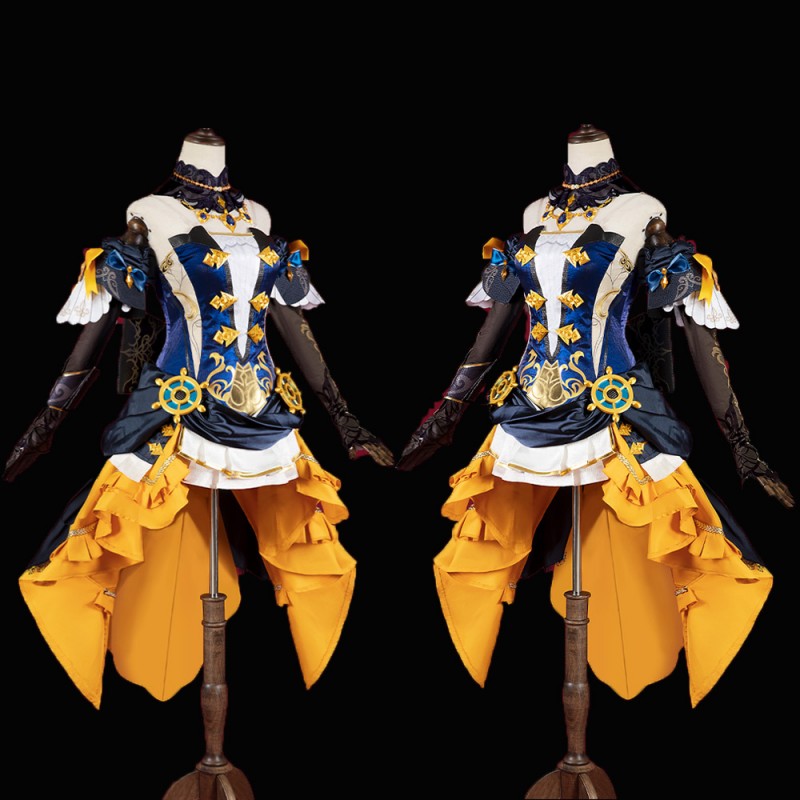 Navia Costume Game Genshin Impact Cosplay Suit For Halloween Party