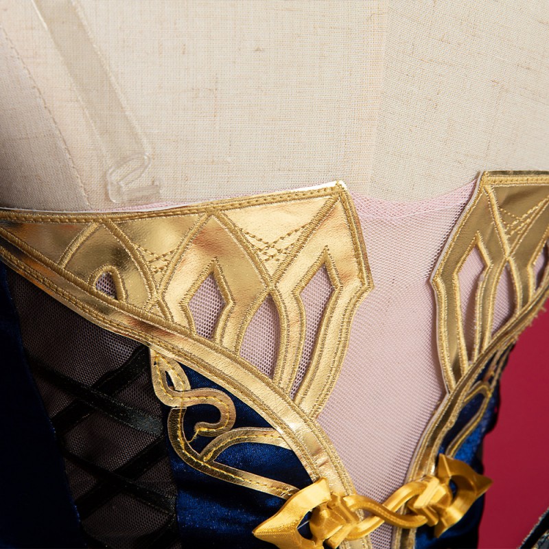 Navia Costume Game Genshin Impact Cosplay Suit For Halloween Party