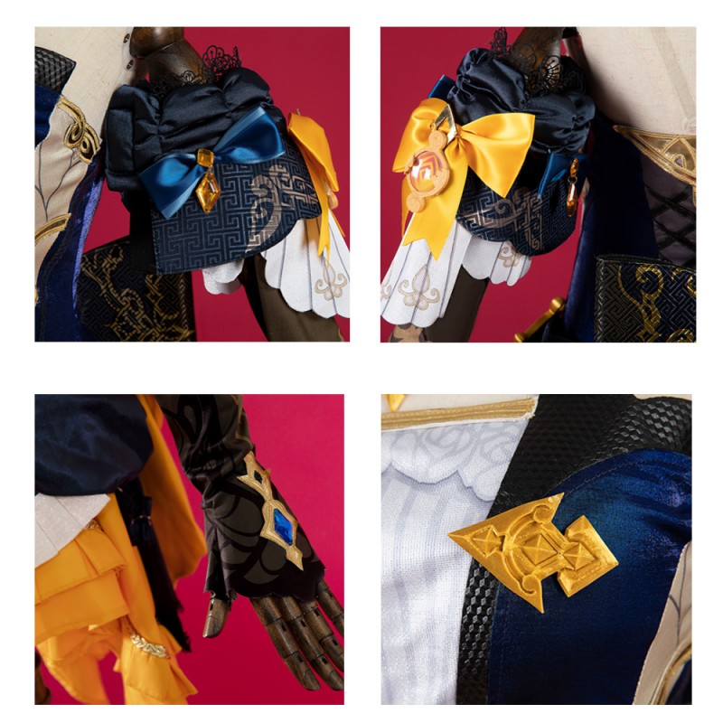 Navia Costume Game Genshin Impact Cosplay Suit For Halloween Party