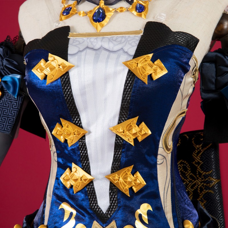 Navia Costume Game Genshin Impact Cosplay Suit For Halloween Party