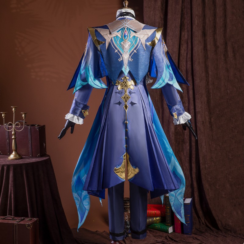 Neuvillette Halloween Costumes Game Genshin Impact Cosplay Suit Male Outfits