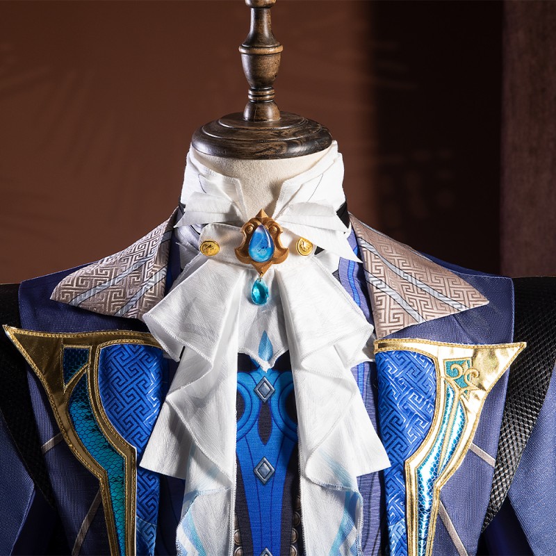Neuvillette Halloween Costumes Game Genshin Impact Cosplay Suit Male Outfits