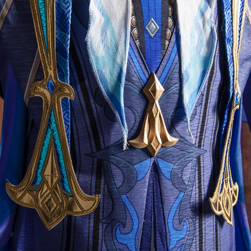 Neuvillette Halloween Costumes Game Genshin Impact Cosplay Suit Male Outfits