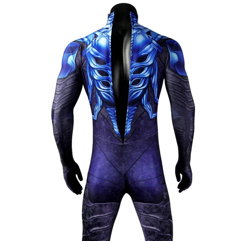 Blue Beetle Costume 2023 Jaime Reyes Cosplay Suit Polyester Halloween Outfits