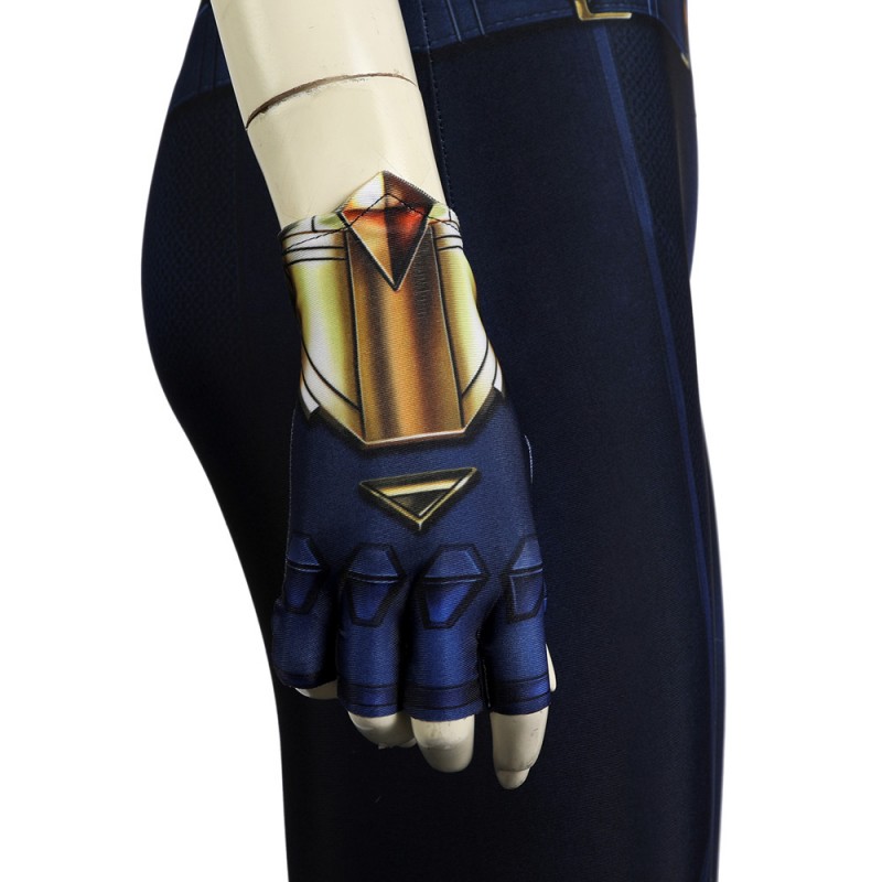 Carol Danvers Jumpsuit The Marvels Cosplay Costumes Captain Marvel 2 Polyester Women Suit
