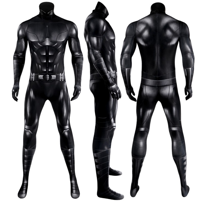 Michael Keaton Black Jumpsuit Bruce Wayne Suit TF Barry Allen Movie Cosplay Costumes